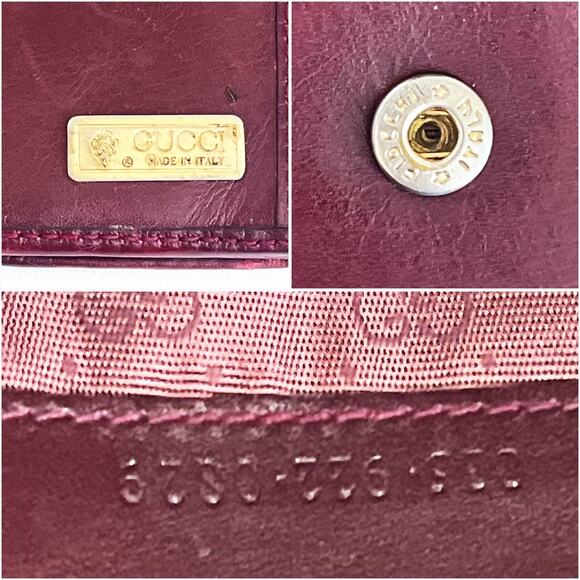 GUCCI Vintage 1980s Leather Credit Card Wallet - Picture 5 of 10